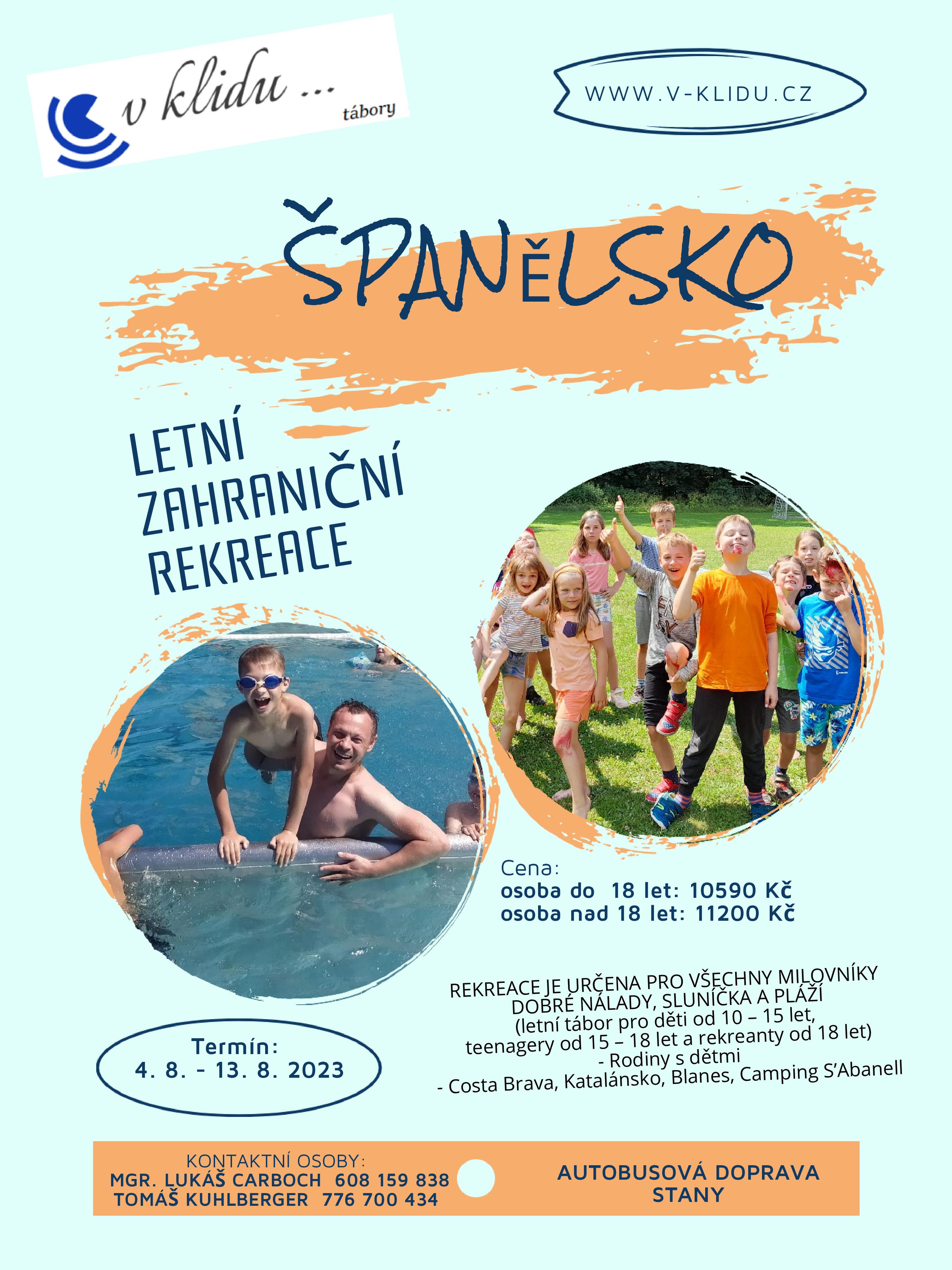 Nabídka zahraničního tábora