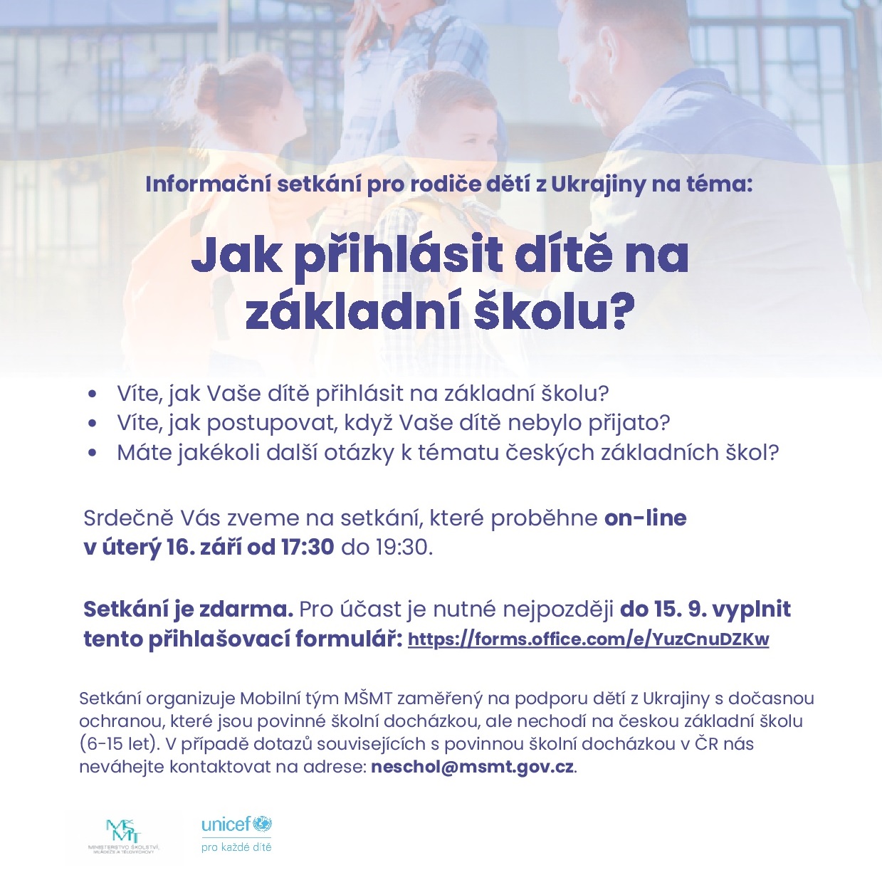 info setkani
