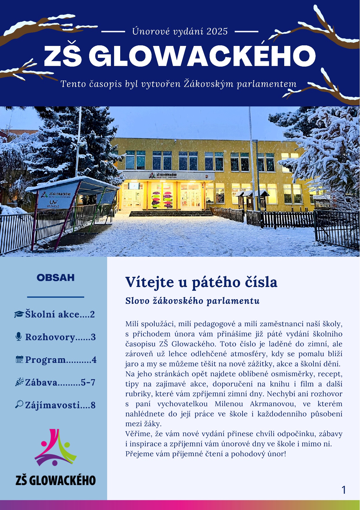 Únorové vydání časopisu