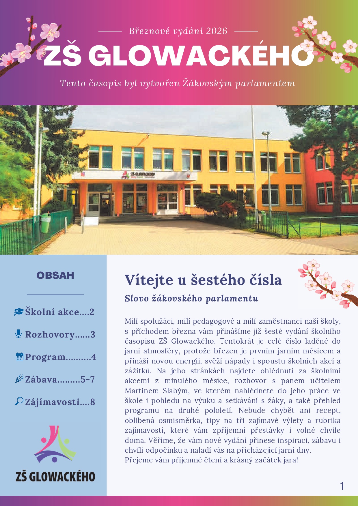 Březnové vydání časopisu