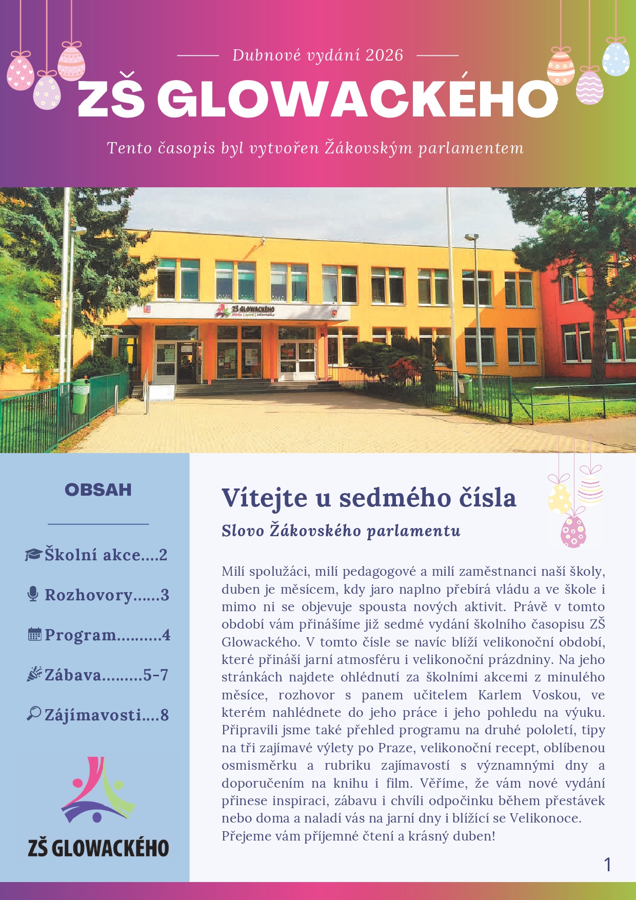 Dubnové vydání časopisu