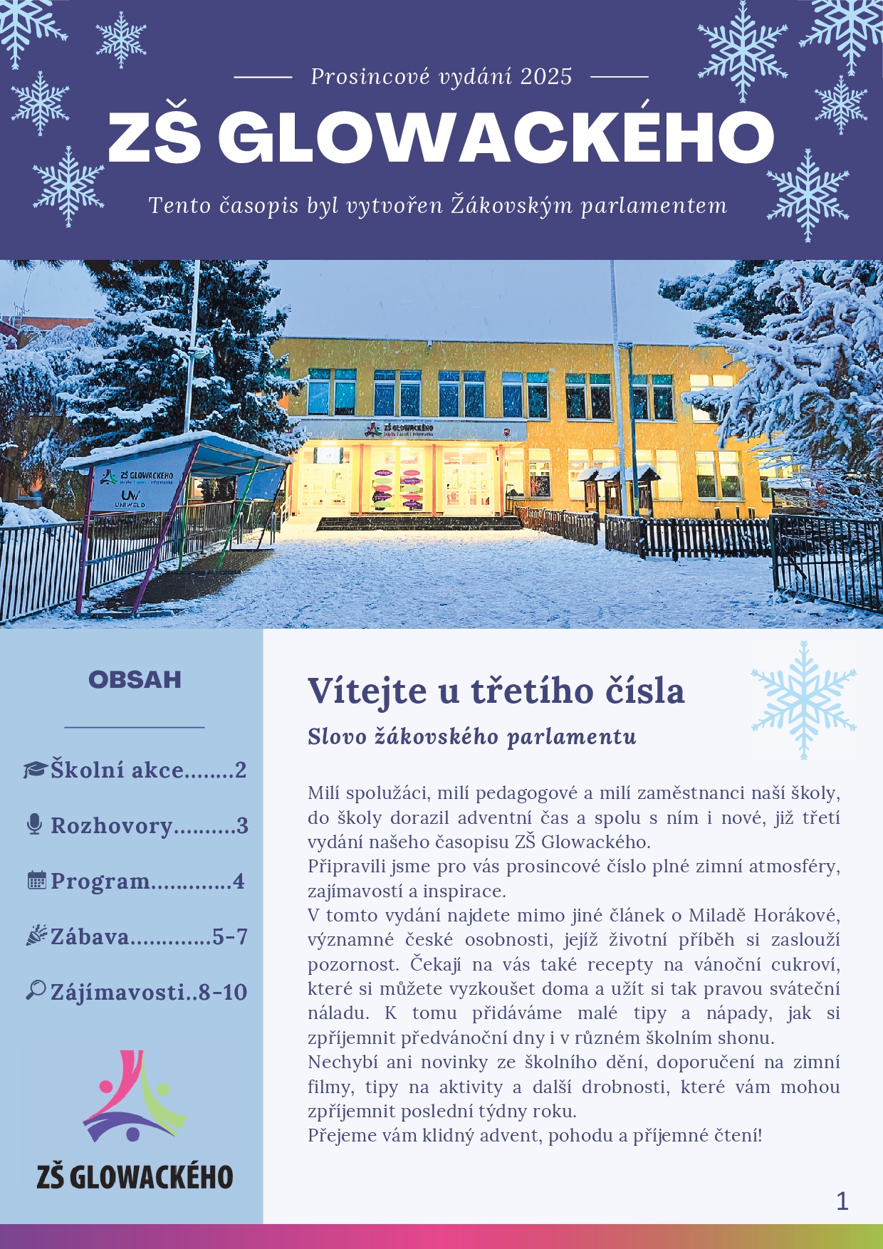 Prosincové vydání časopisu