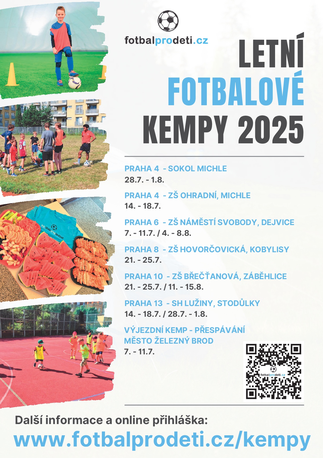 Letní fotbalové kempy