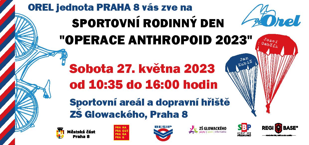 Pozvánka na sportovní rodinný den - Operace Anthropoid