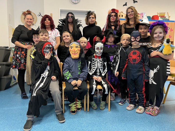 Halloween ve škole