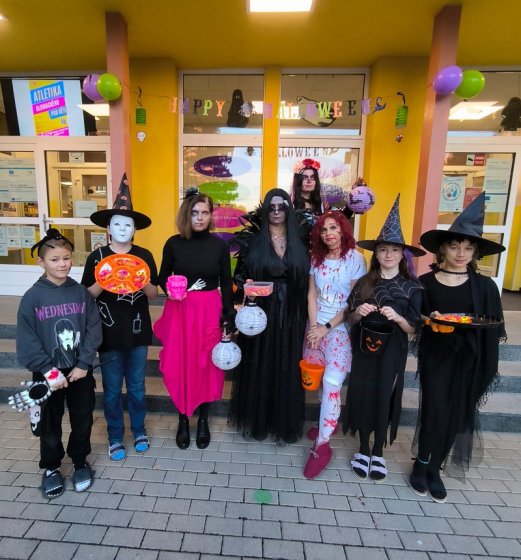 Halloween ve škole