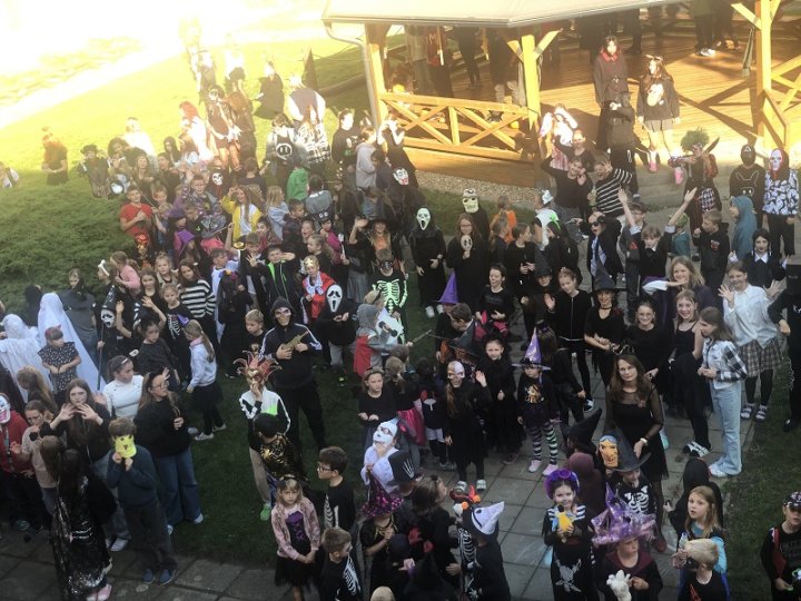 Halloween ve škole
