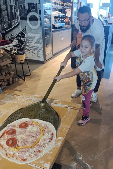 …pizzování s Gianni Rodarim