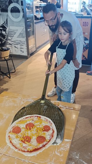 …pizzování s Gianni Rodarim
