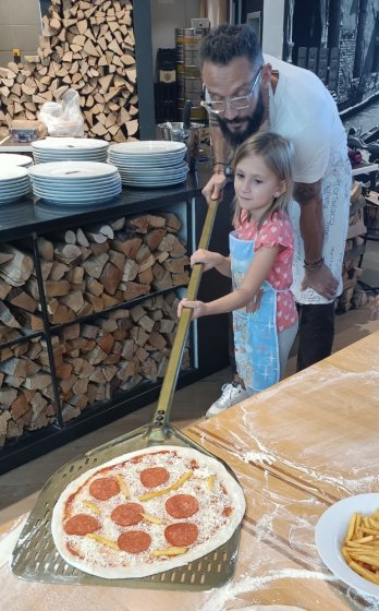 …pizzování s Gianni Rodarim