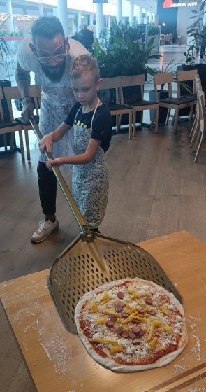 …pizzování s Gianni Rodarim