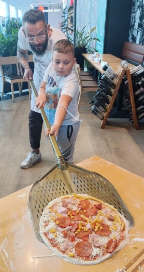 …pizzování s Gianni Rodarim