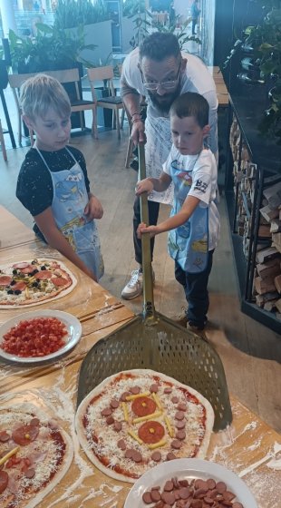 …pizzování s Gianni Rodarim