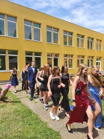 Slavnostní rozloučení s žáky 9. ročníků