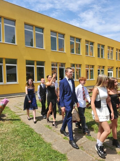 Slavnostní rozloučení s žáky 9. ročníků