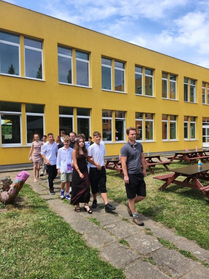 Slavnostní rozloučení s žáky 9. ročníků