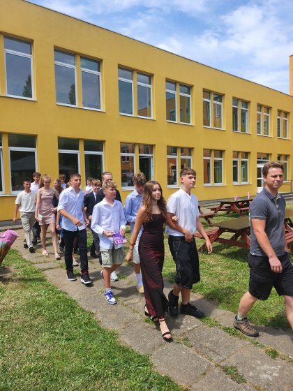 Slavnostní rozloučení s žáky 9. ročníků