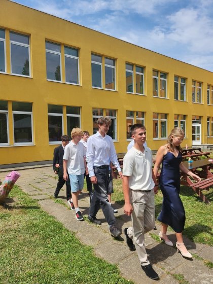 Slavnostní rozloučení s žáky 9. ročníků