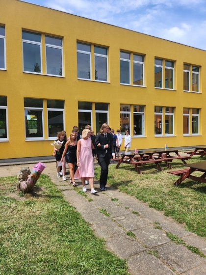 Slavnostní rozloučení s žáky 9. ročníků