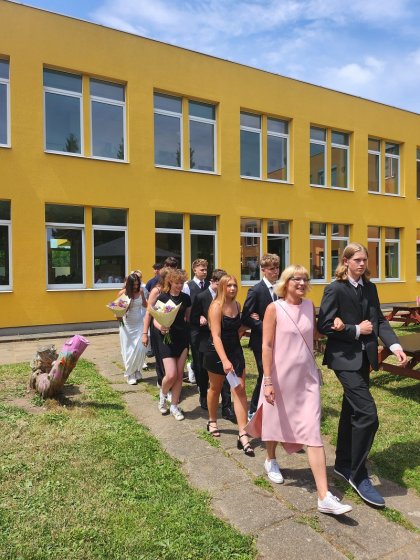Slavnostní rozloučení s žáky 9. ročníků