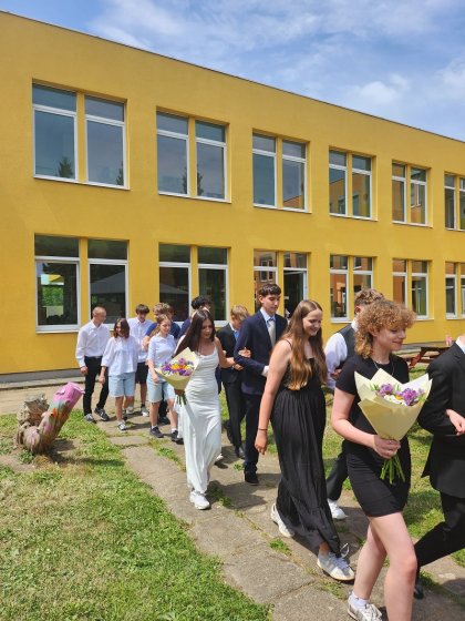 Slavnostní rozloučení s žáky 9. ročníků