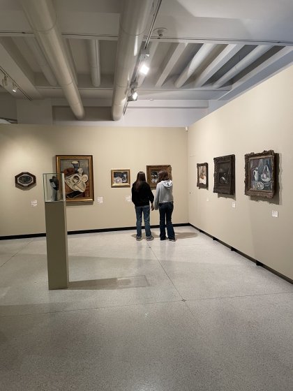 9.A v Národní galerii -  Veletržní palác