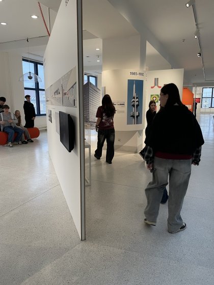 9.A v Národní galerii -  Veletržní palác