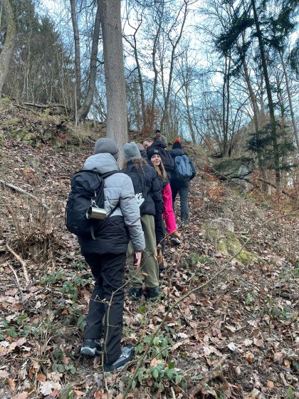 Ekologický program "Prales dětem", naše výprava "monitorování zvířat v krajině"