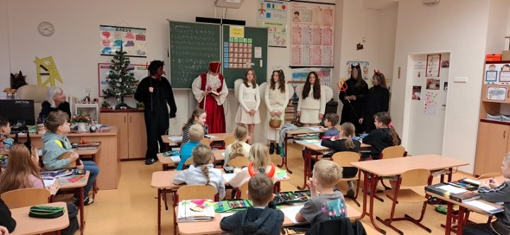 Mikuláš opět ve škole