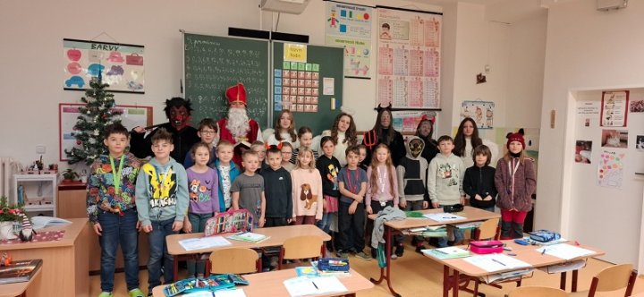 Mikuláš opět ve škole