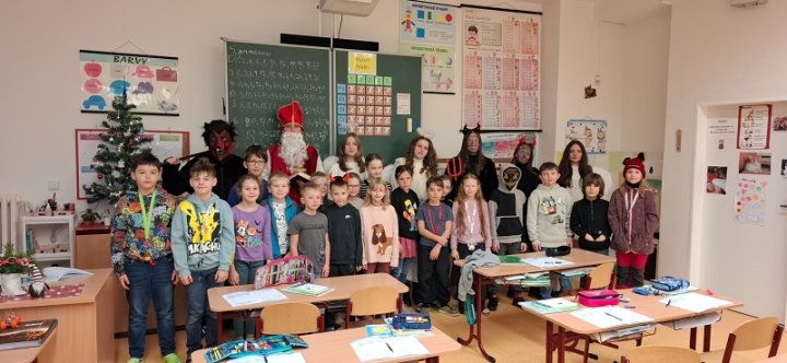 Mikuláš opět ve škole