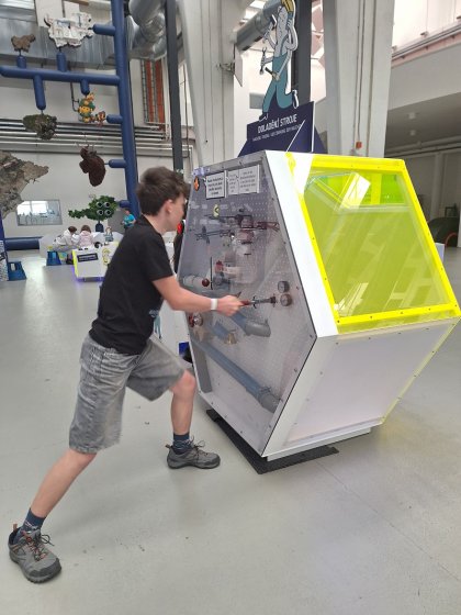 Návštěva Techmánie a 3D planetária