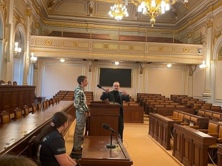 Návštěva parlamentu 7.A