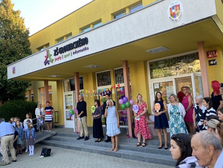 První školní den