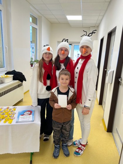 Slavnostní zápis do 1. tříd se sněhuláčkem Bambuláčkem