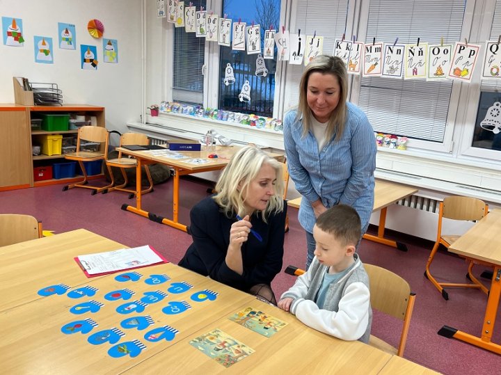 Slavnostní zápis do 1. tříd se sněhuláčkem Bambuláčkem