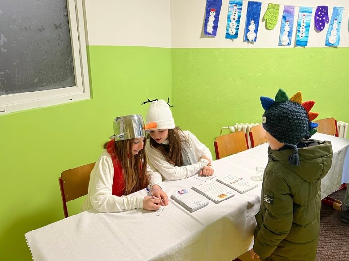 Slavnostní zápis do 1. tříd se sněhuláčkem Bambuláčkem