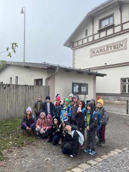 Výlet na Karlštejn - muzeum betlémů