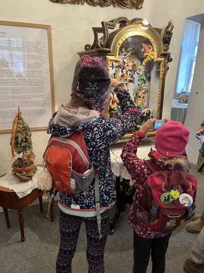 Výlet na Karlštejn - muzeum betlémů