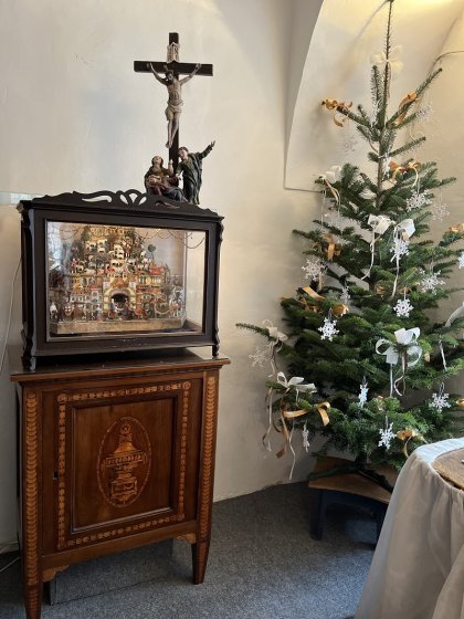Výlet na Karlštejn - muzeum betlémů