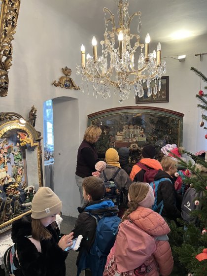 Výlet na Karlštejn - muzeum betlémů