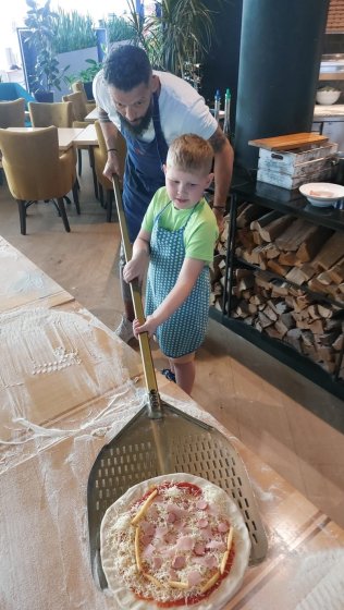 …pizzování s Gianni Rodarim