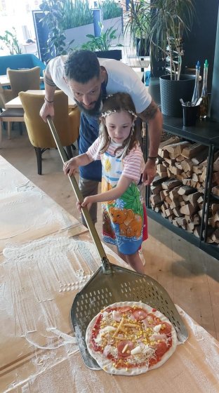 …pizzování s Gianni Rodarim