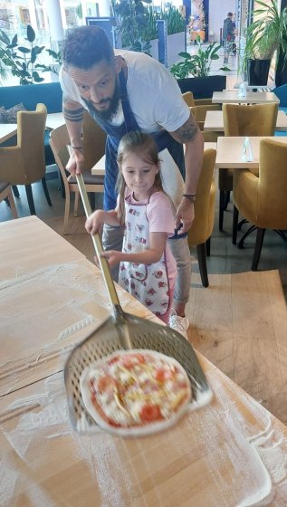 …pizzování s Gianni Rodarim