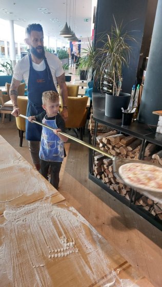 …pizzování s Gianni Rodarim