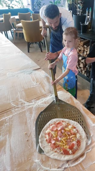 …pizzování s Gianni Rodarim