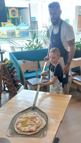 …pizzování s Gianni Rodarim